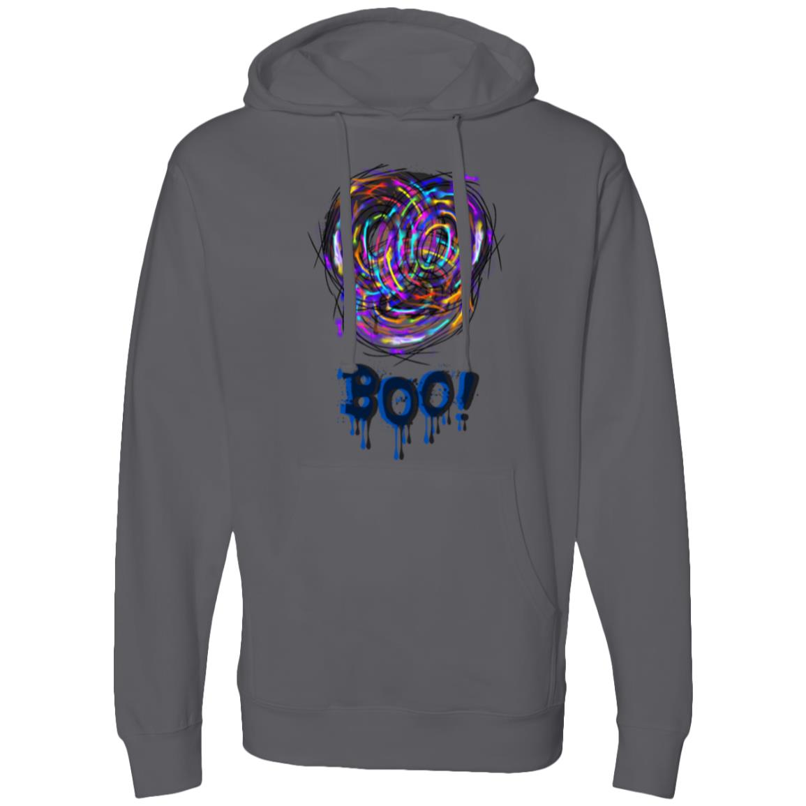 Boo Ghost Face Halloween Hoodie | SS4500 Midweight Hooded Sweatshirt