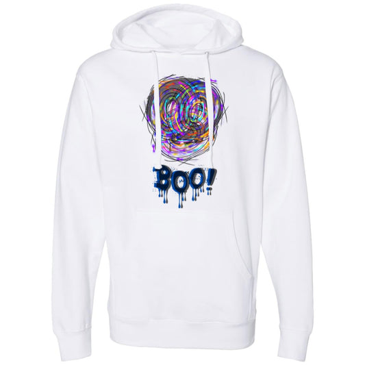 Boo Ghost Face Halloween Hoodie | SS4500 Midweight Hooded Sweatshirt