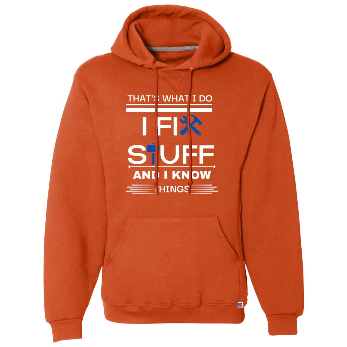 I fix stuff Dri-Power Fleece Pullover Hoodie 695HBM