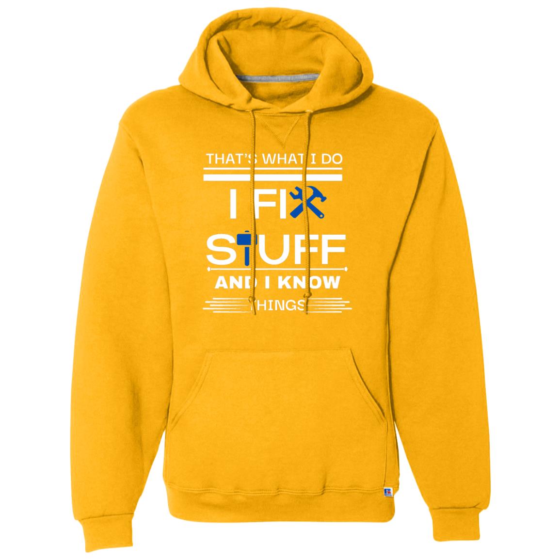 I fix stuff Dri-Power Fleece Pullover Hoodie 695HBM