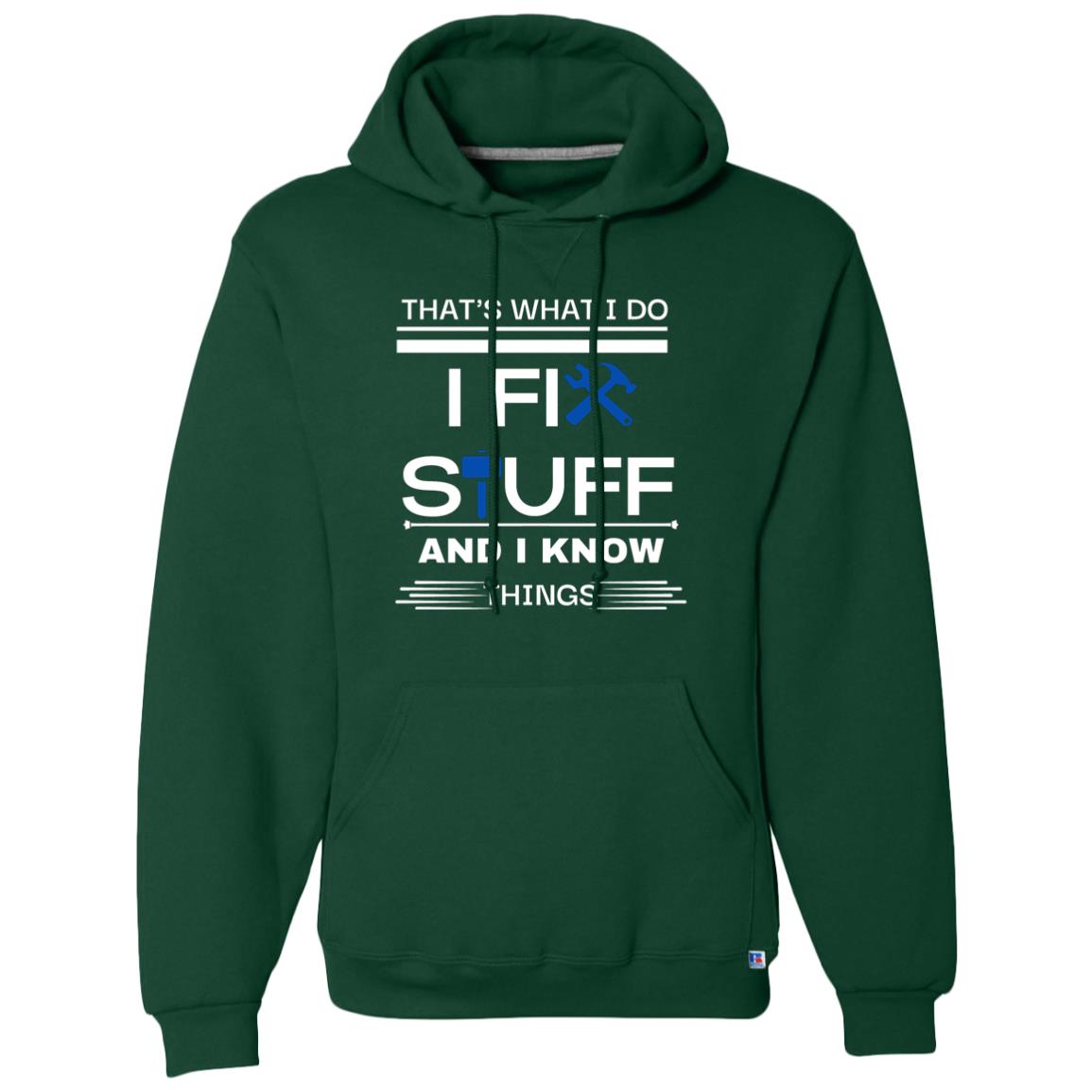 I fix stuff Dri-Power Fleece Pullover Hoodie 695HBM